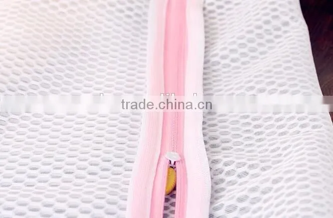 YIWU RODA 100% polyester mesh square white washing bag