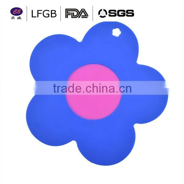 High quality silicone cup mat with customized design high temperature resistance
