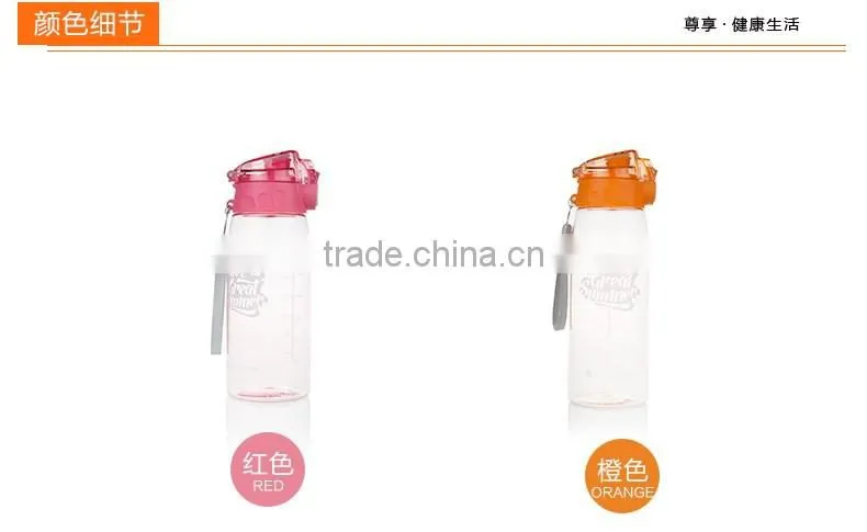 plastic sports bottle with straw/plastic drinking bottle/plastic water bottle joyshaker