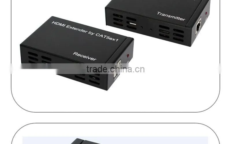 2016 latest factory supply 1080p 1.3a hdmi extender cat5e x1