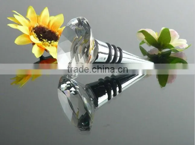Hot sale crystal wine stoppers with high quality