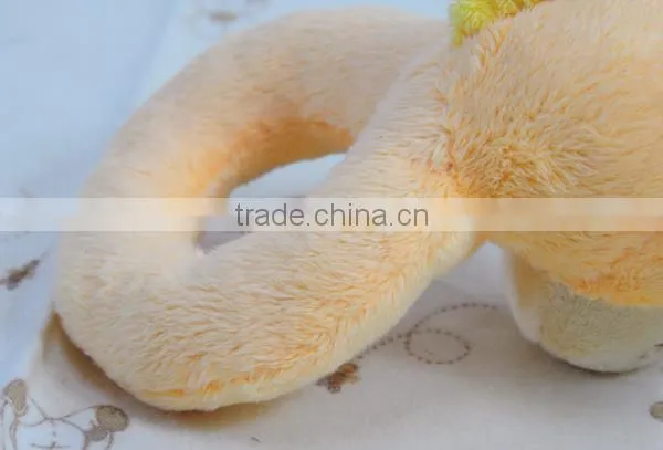 giraffe plush rattle for baby