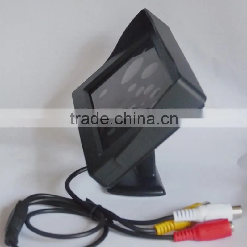 TFT-LCD 4.3 inch display parking sensor with 40KHz Ultrasonic frequency
