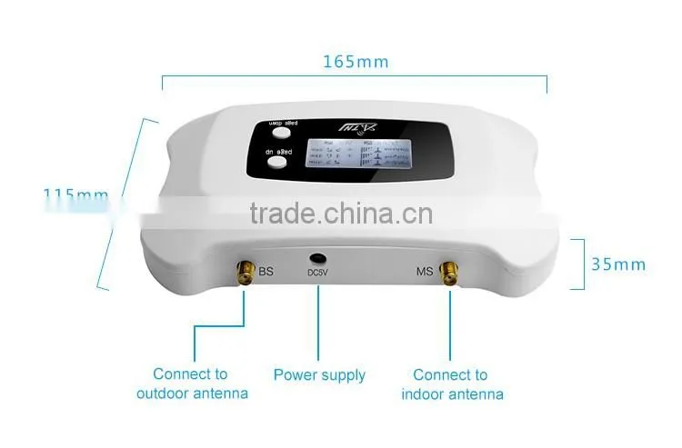 high quanlity 1900mhz mobile signal repeater Signal Booster Amplifier with a full kits