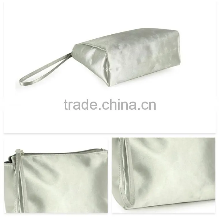 Brand Good Tactile Impression Satin Cheap Evening Party Handbag
