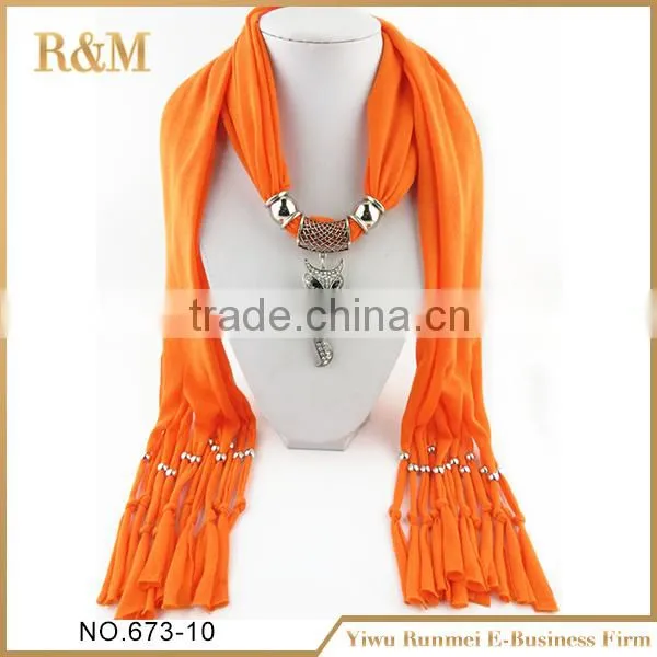 Newest factory sale unique design fashion scarf on sale