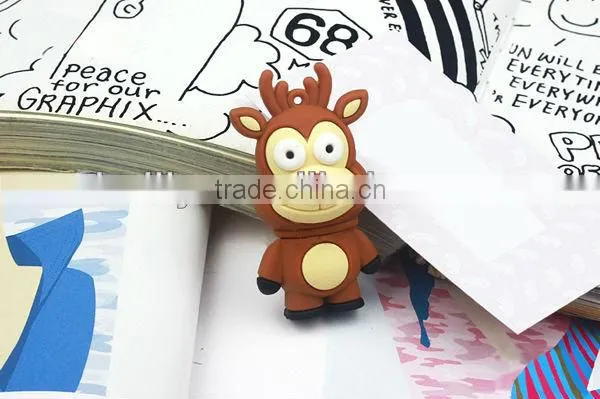 Merry Chrismas David's Deer Shaped Silicone USB Cover
