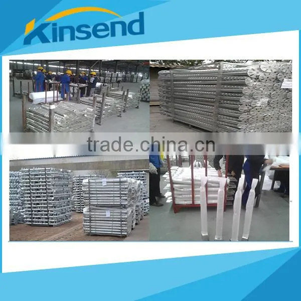Professional designed hot-dip galvanized ground screw anchor