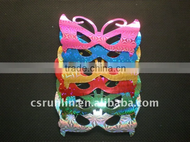Paper Mask with carnival party/halloween party/Christmas party