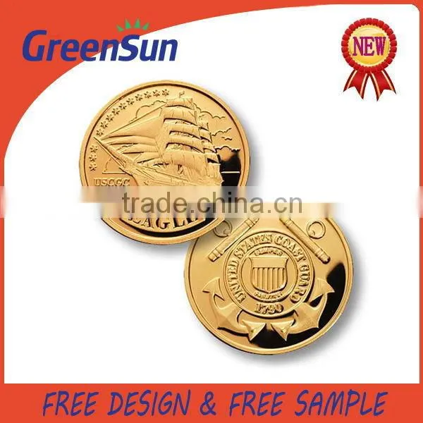 Supreme Quality unique gold Buddha coin