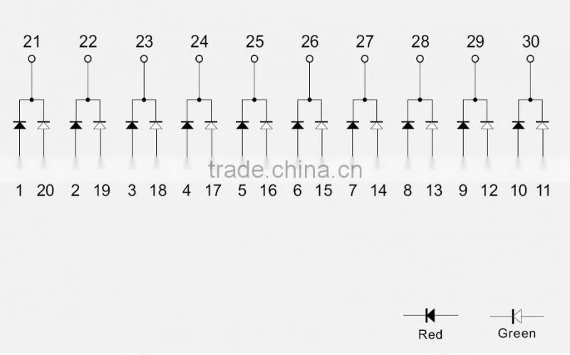 BL-3B10SC10EG LED Bargraph with Good Quality