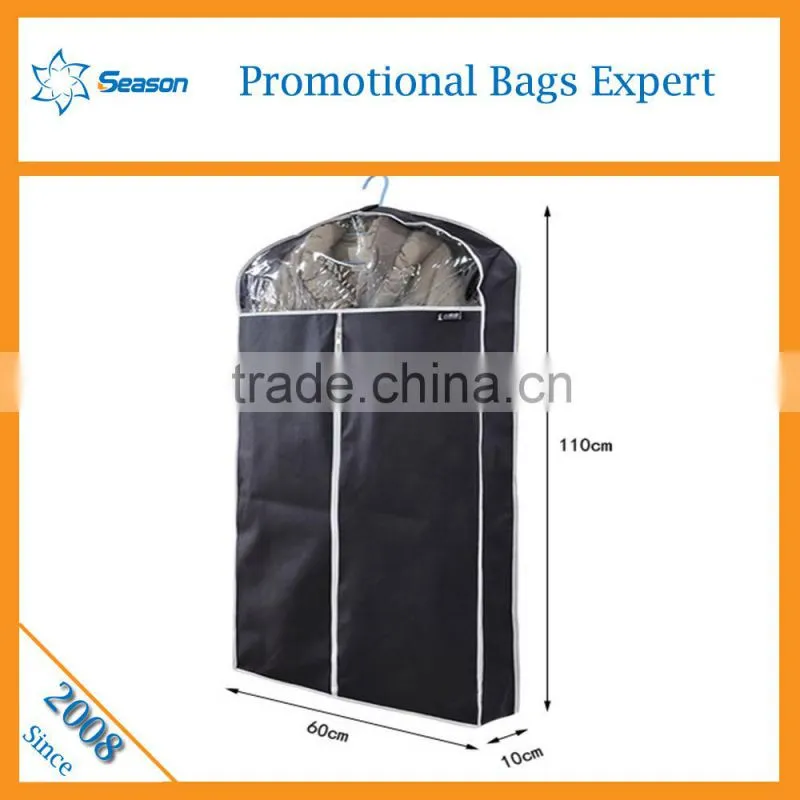 China factory price custom design suit cover non woven fabric foldable garment bag