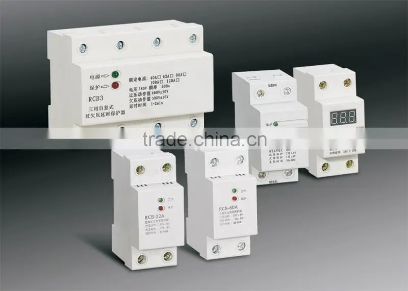 home use 20A Over Voltage and Under Voltage Protective Device with Automatic re-cover