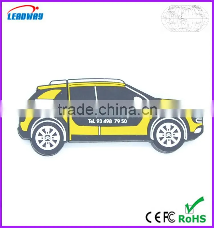 Customized PVC car shaped usb flash drives