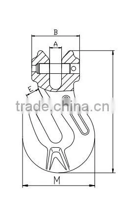 G80 Clevis Grab Hook