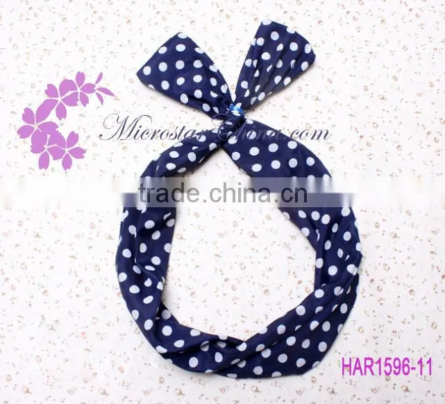 IN STOCK Girls Stretch Knot Rabbit Bow Headband Hairband Strip Headwear Wholesale