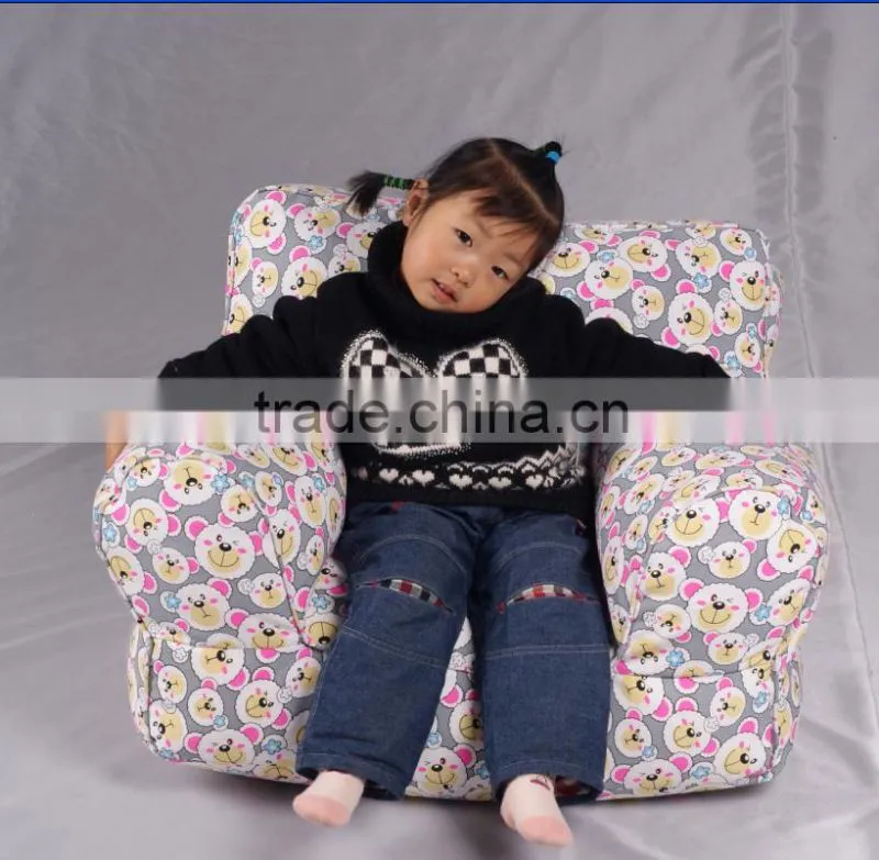 Square Pure Color Bean Bag Sofa Chair