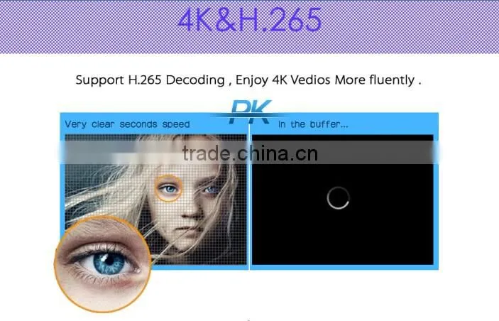 2016 China Android 5.1 tv box 2GB RAM 16GB Rom Rk3368 Octa Core android smart tv box CR18S TV box