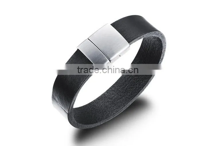 Guangzhou Gemstone Jewelry Market Leather Width Bracelet