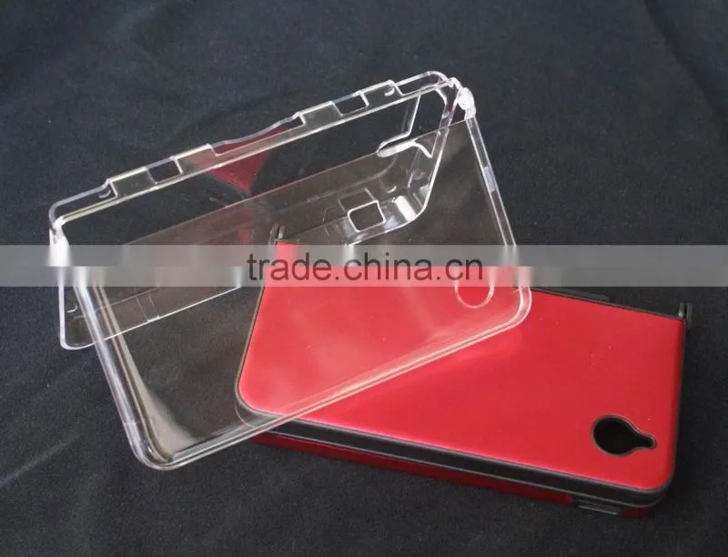 crystal Clear case of game console accessories for- NDSL , NDSi, NDS LL , NDS XL