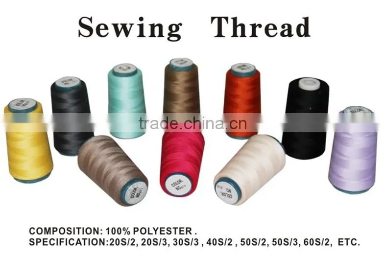colour 100% polyester Spun sewing thread 40/2/, 20/1 40/1 20/2 30/2 40/2 42/2 50/2 60/2 12/3 20/3 30/3 40/3 50/3 60/3 20/4