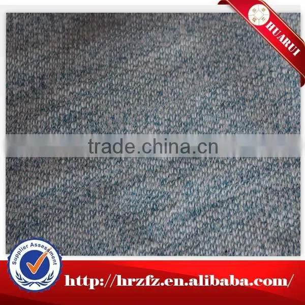 65.1%cotton,26.6%polyester,11.9%rayon light blue slub Terry Fabric