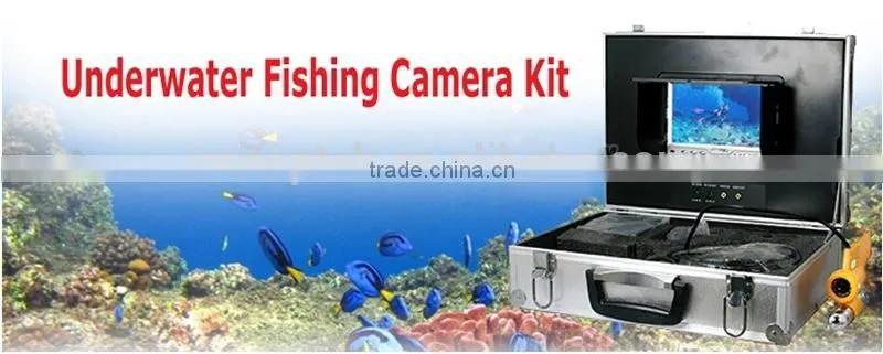 20m Cable Underwater Fish Camera With 7 Inch LCD Underwater fishing Camera HD 12Pcs White Leds Fish Finder Camera
