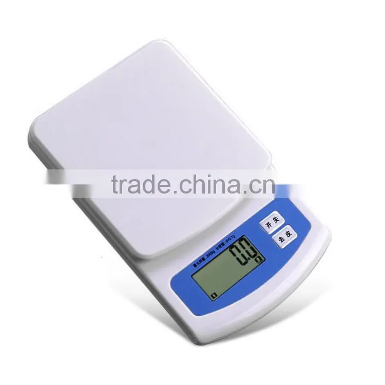 Brushed Stainless Steel Digital Electronic Kitchen Household Scale 500g 0.01g