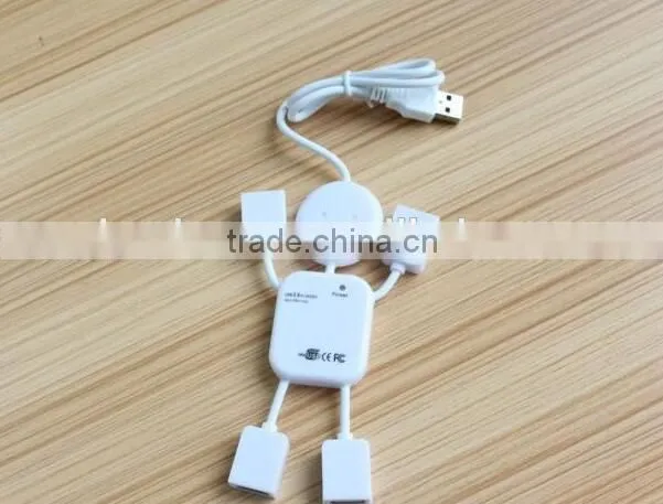 Best selling Human design 4 port USB HUB/4 ports switch hub