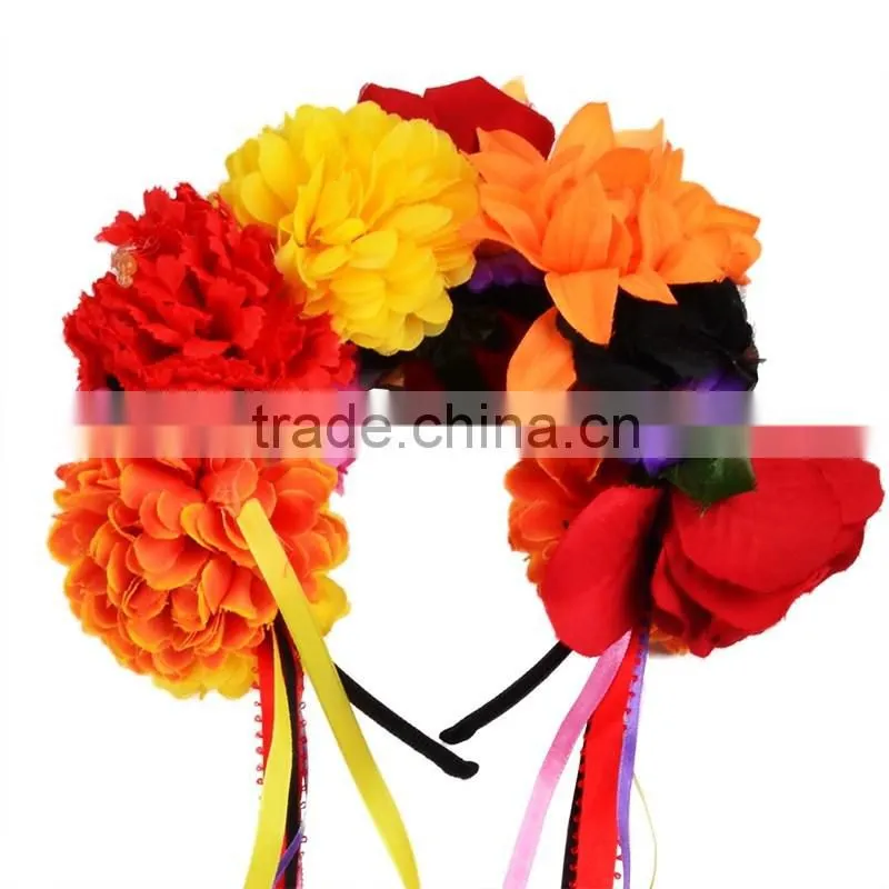 The Day of Dead Headband Halloween Costume Accessory for Halloween