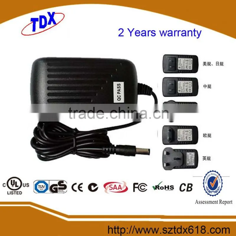ac dc adapter 12v 2a ac 230v 50hz input adapter/12v 2a power adapter for hoverboard segway