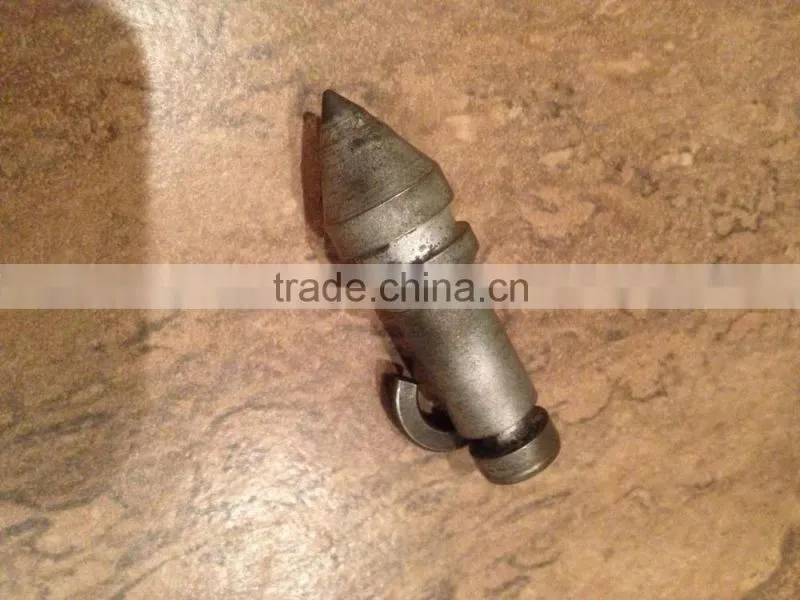 High Performance trenching drill round shank tool/ trencher teeth