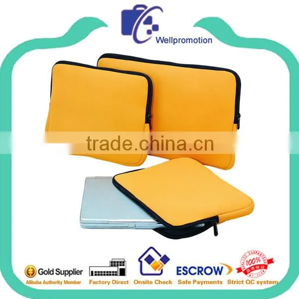 wellpromotion fashion cheap promotional neoprene laptop holder
