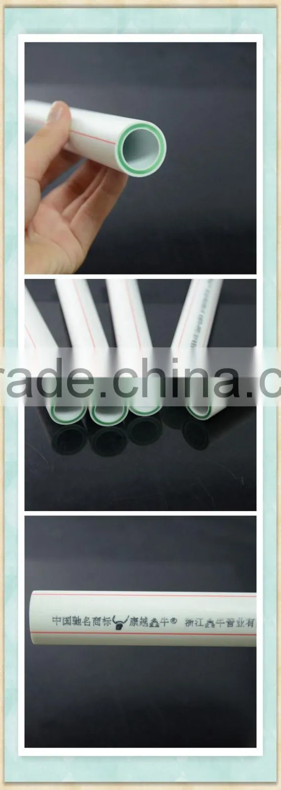 polypropylene CE Certification pipe PN1.6Mpa