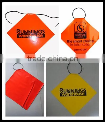 Plastic football flag