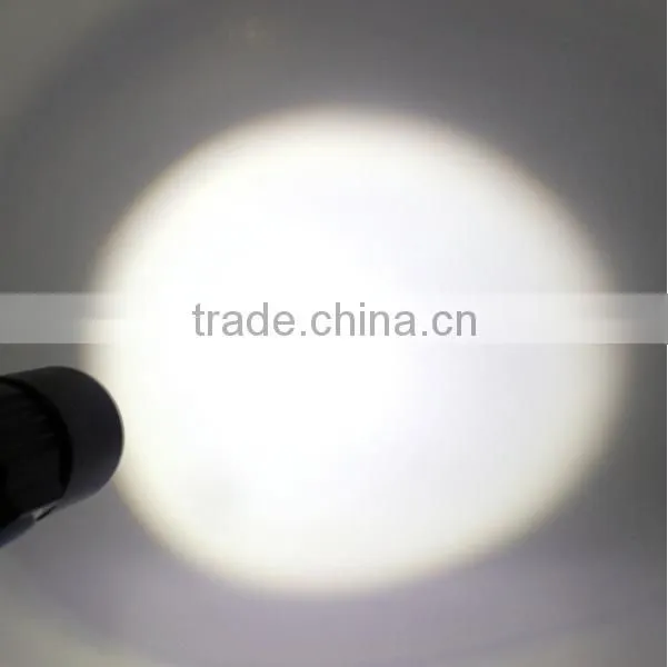 LED Zoom Aluminum Alloy Flashlight Torch Lamp 3 Modes Rechargeable USB Camping Flashlight