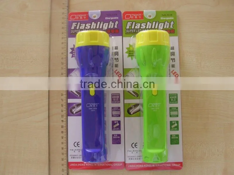 3219 hot sales LED rechargeable flashlight
