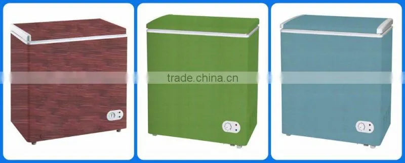 color chest freezer deep freezer