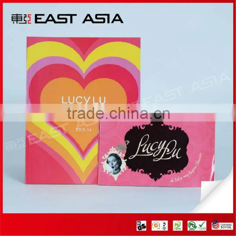 Glossy Soft Cover Colored Wholesale Catalog Printing Service