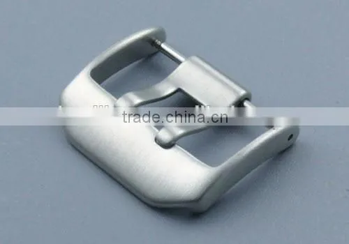 high polish stainless steel 22mm watch band buckle