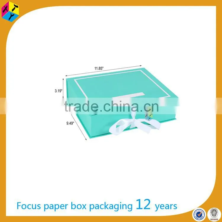 Rigid cardboard paper packaging dress shirt box