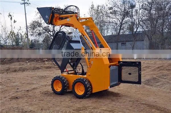 HOT mini Chinese skid steer loader for small space working