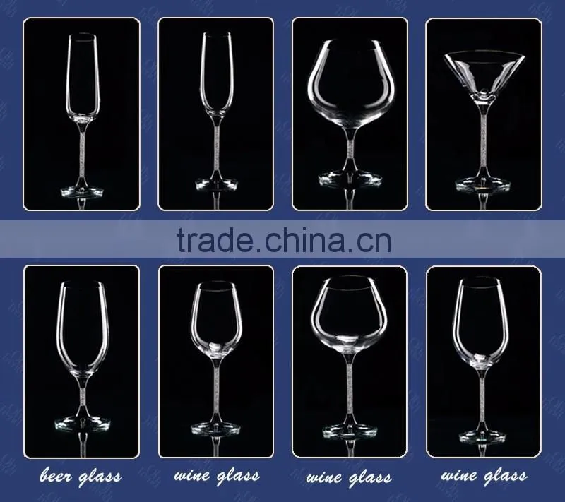 Glassware Factory wholesale bar Crystal luxury wine glass