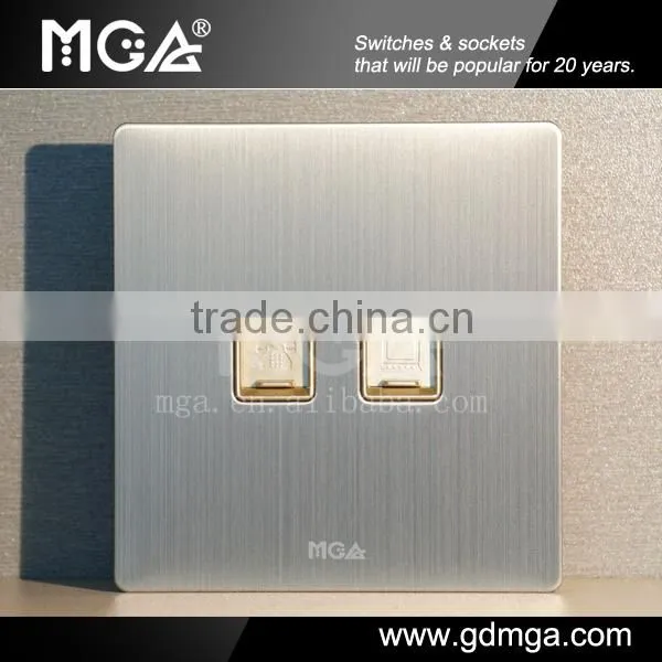 telephone socket & RJ45 outlet & RJ45 wall outlet