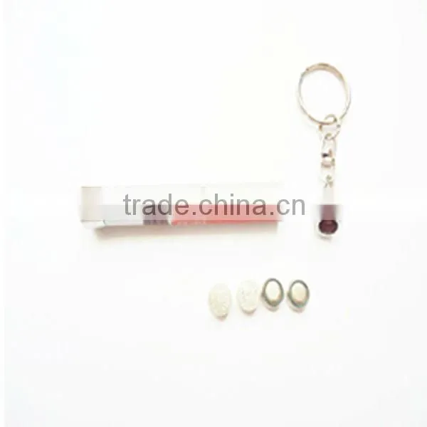 2016 Promotional gift led projector flashlight,light up projector keychain with customzied projector