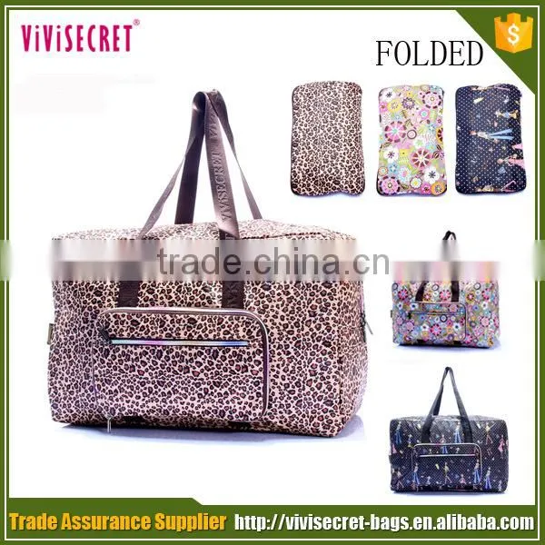 vivisecre New travel product nylon cartoon luggage travel bag online