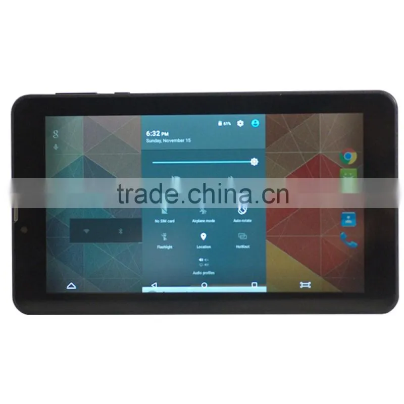Cheap 7 inch Hot Selling android 5.1 tablet pc free sample 3G tablet pc with printer function