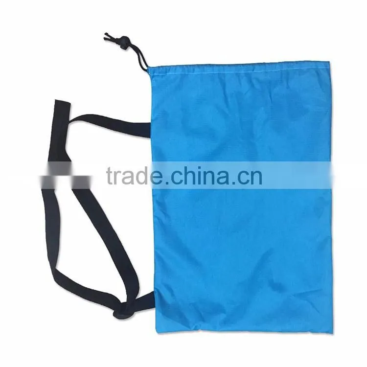 Outdoor Nylon Fabric Inflatable Beach Lounger Convenient Compression Hangout Bean Inflatable Air Sleeping Bags