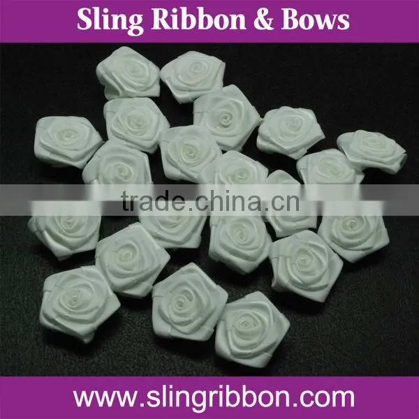Satin Ribbon Handmade Flowers for Garments
