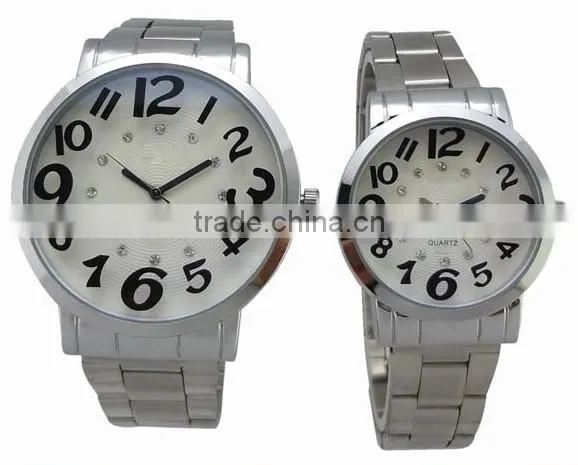 2015 Factory Direct Sell Couple Wrist Watch with competitive price